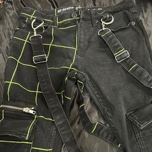 hot topic 28x32 bondage pants